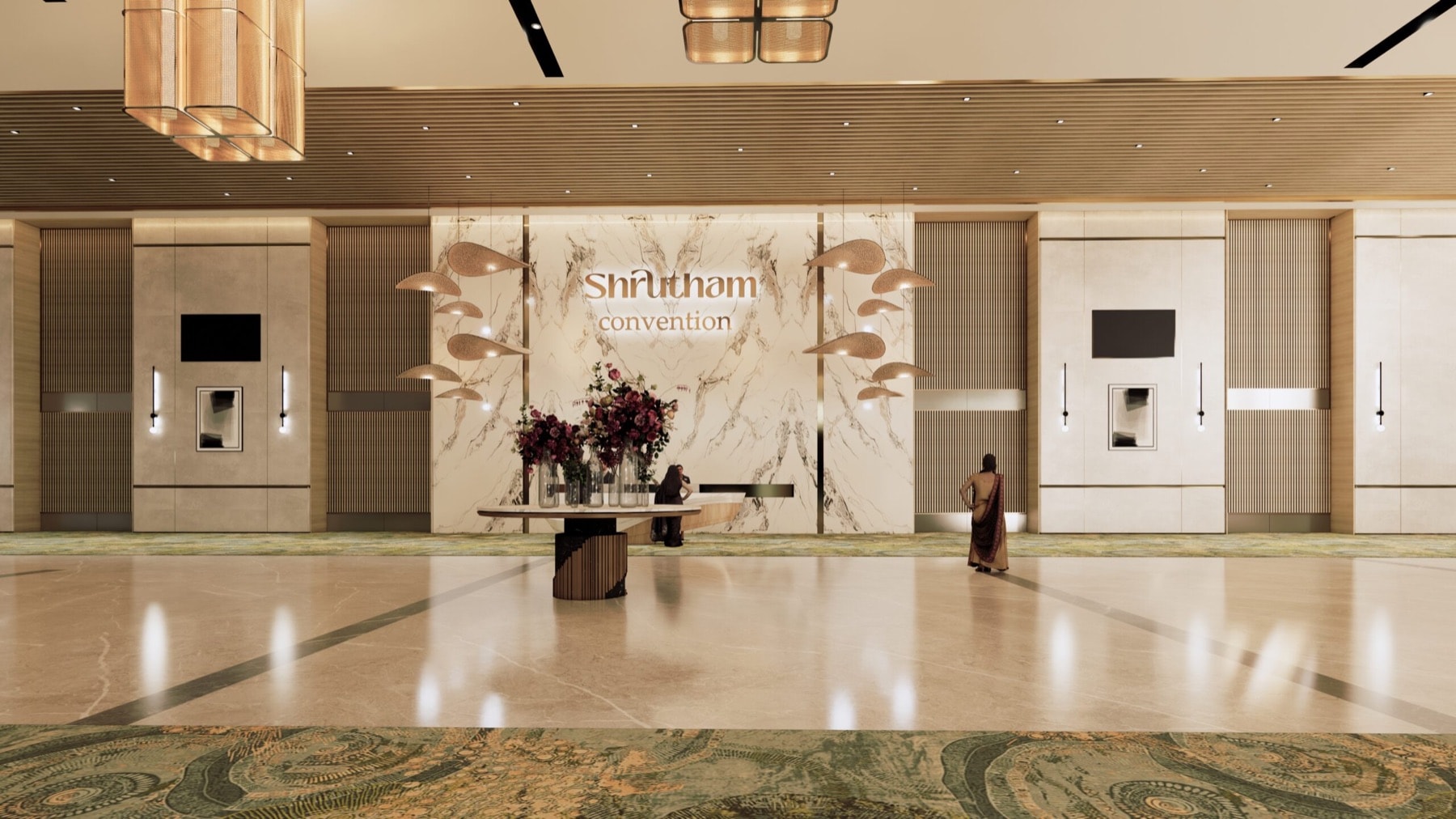 Shrutham Convention reception lobby